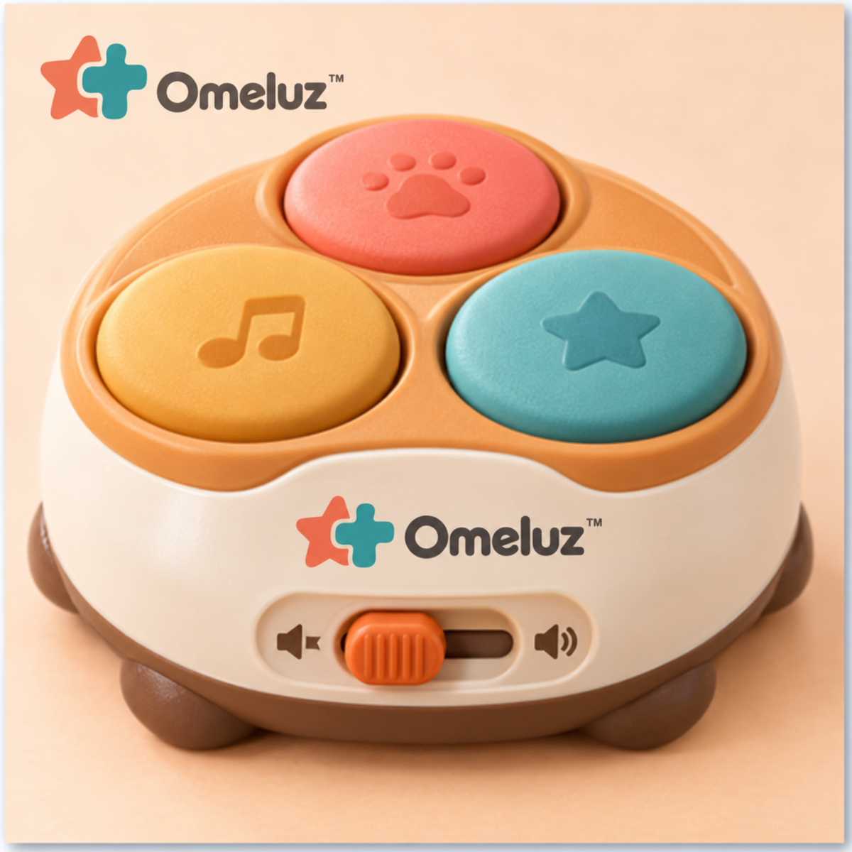 OMELUZ™ PushBeat Rhythm Drum